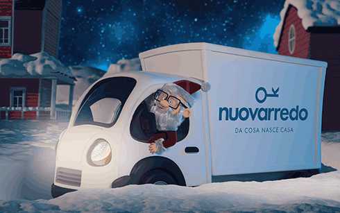 NUOVARREDO spot TV Christmas communication campaign Communication strategy - © [STAIL]FAB Agenzia di comunicazione Roma Milano